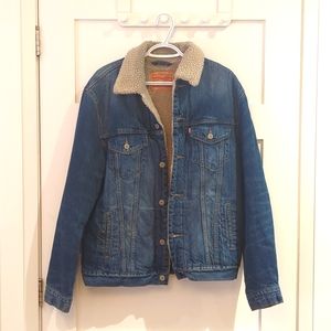 Levi's Denim Sherpa Jacket